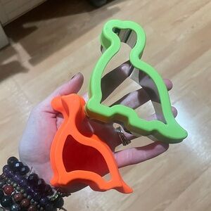 Dinosaur Cookie/Sandwich Cutter Set (set of 2)